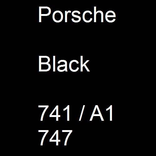 Porsche, Black, 741 / A1 747.